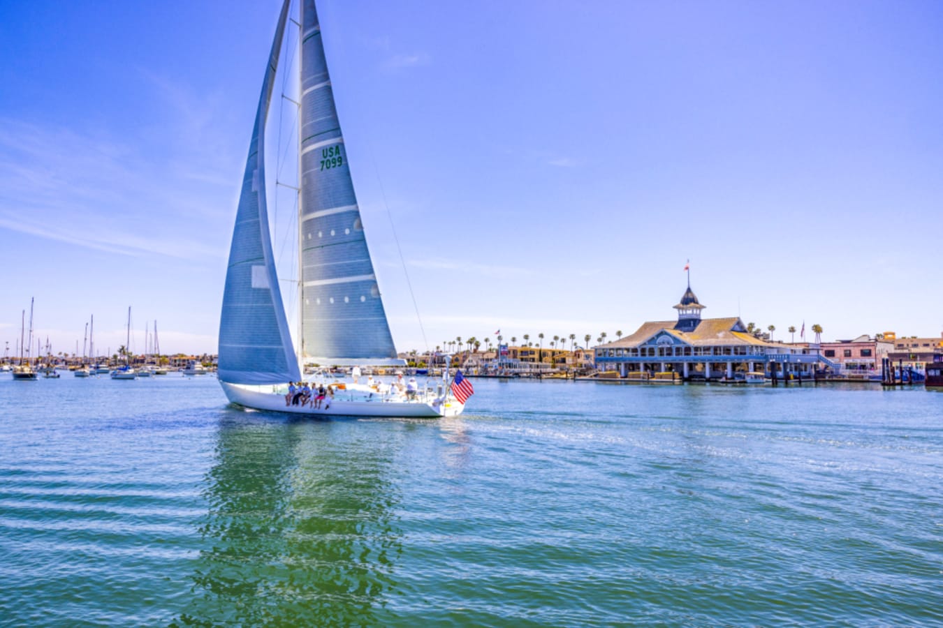 Sailing Newport Beach  