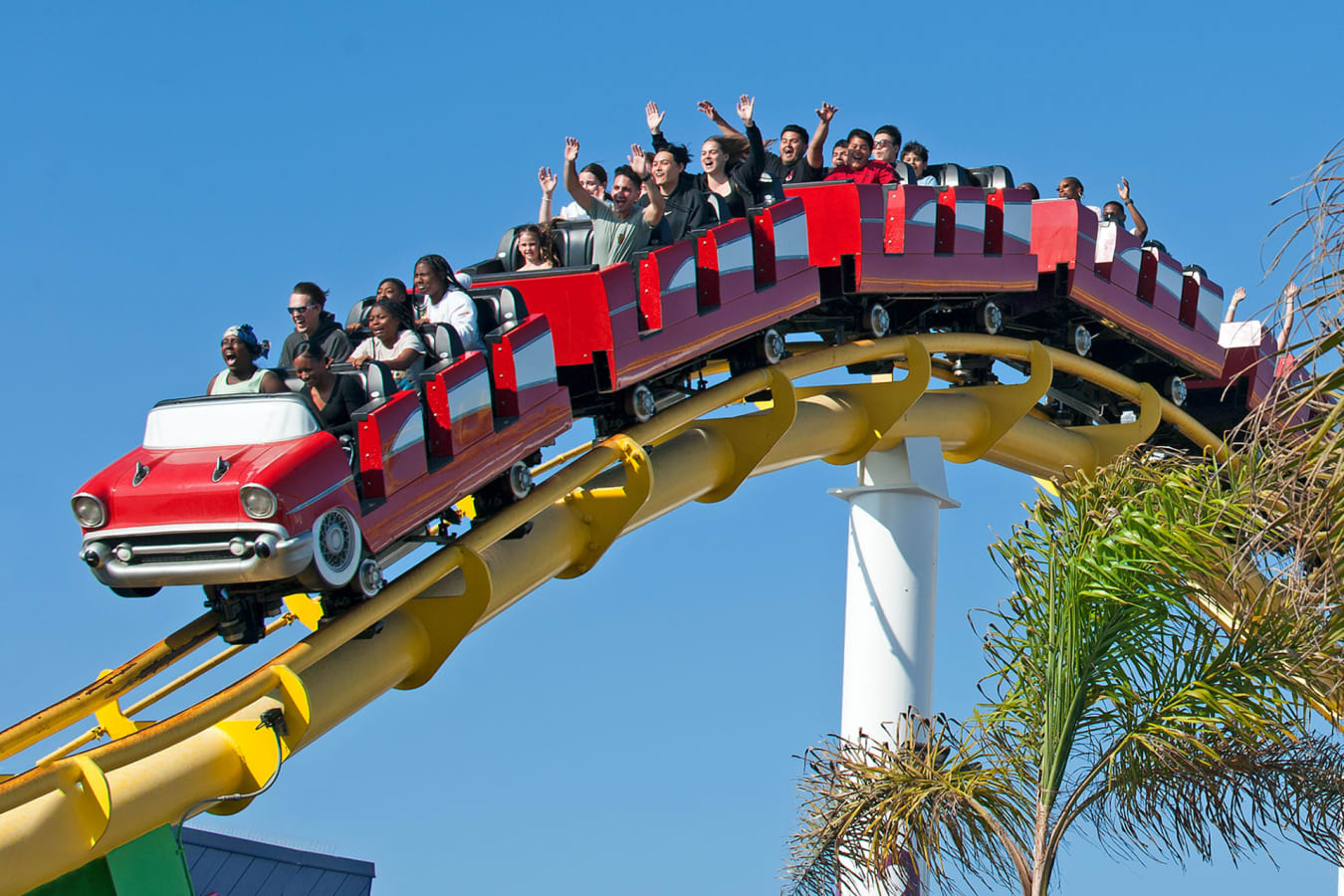 Santa Monica rollercoaster 