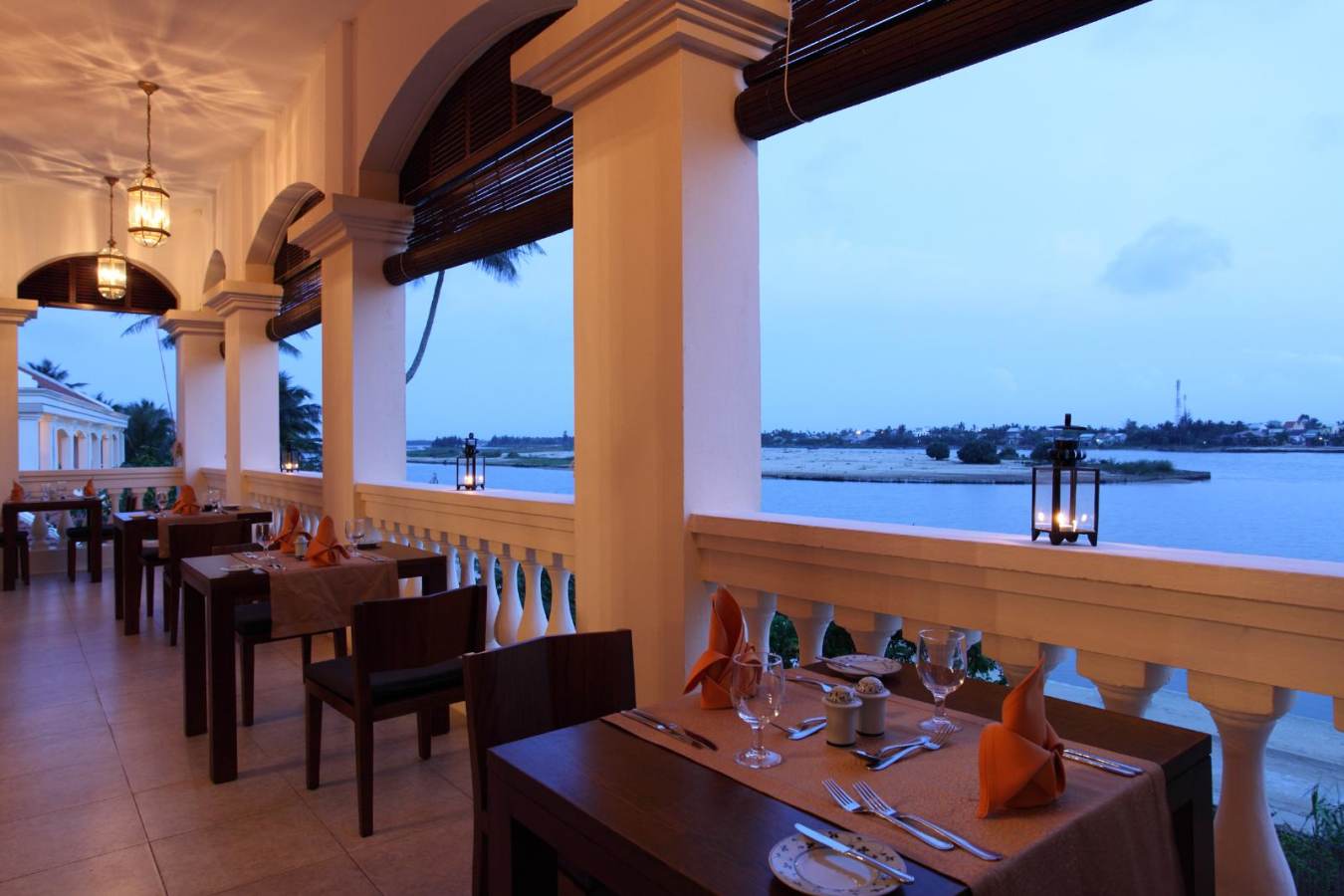 Dining by the river - Anantara Hoi An