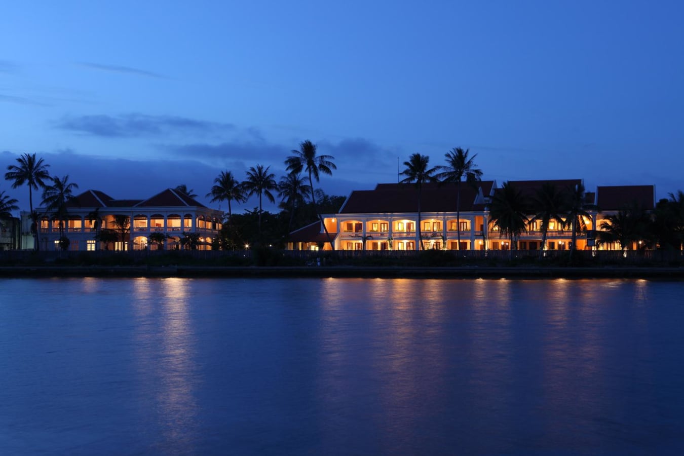 Exterior at night - Anantara Hoi An