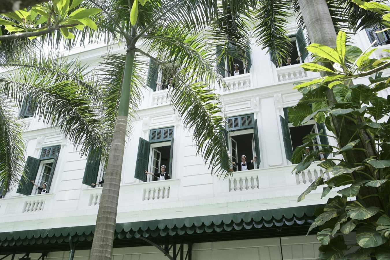 View to the bedrooms - Sofitel Metropole