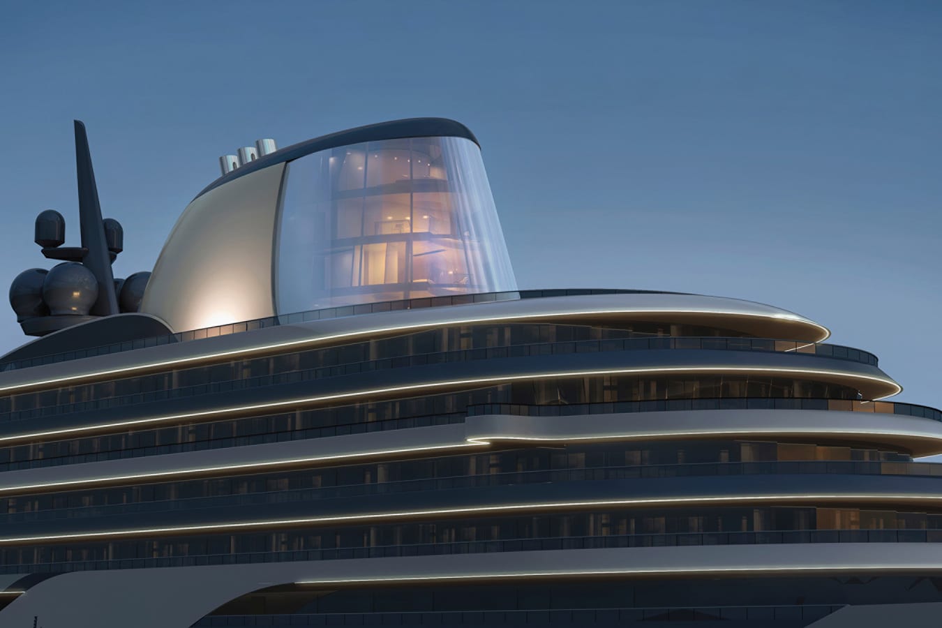 Ship Exterior Funnel Suite 