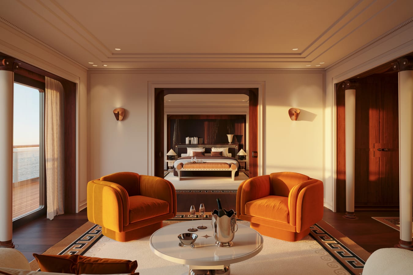 suite living room apartment 