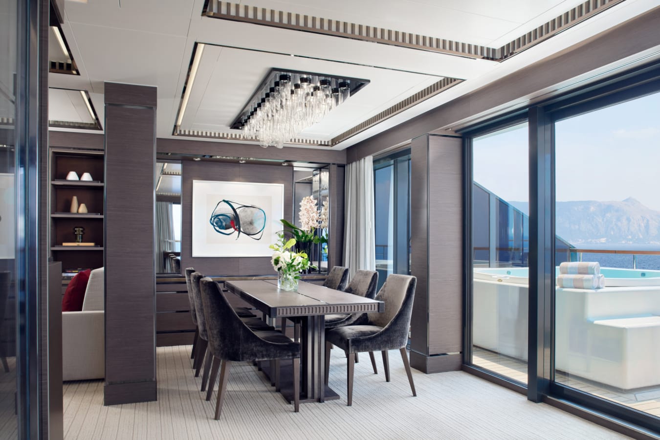 Owners suite dining 