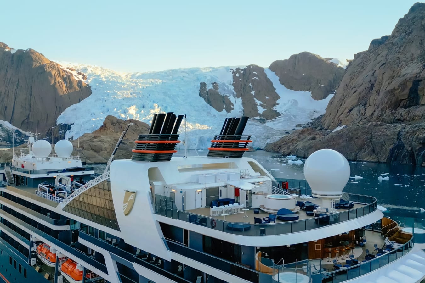 Exterior shot of deck