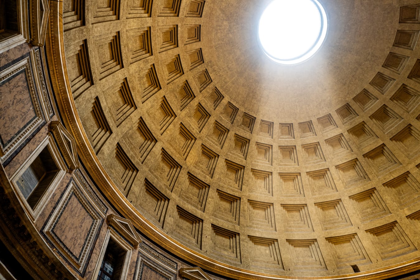 pantheon dome 