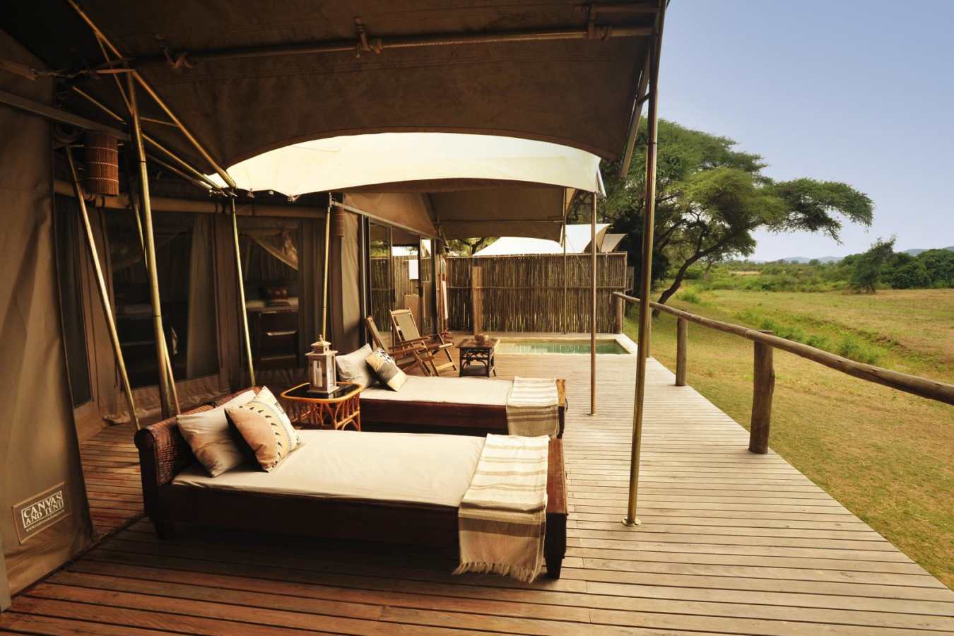 Bedroom deck at Anabezi - Anabezi Lodge