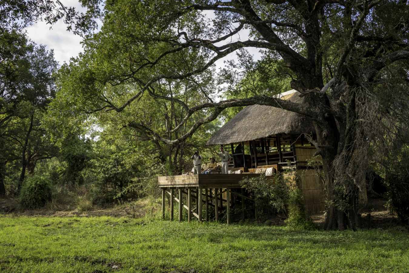 Raised hide - Chamilandu Bush Camp