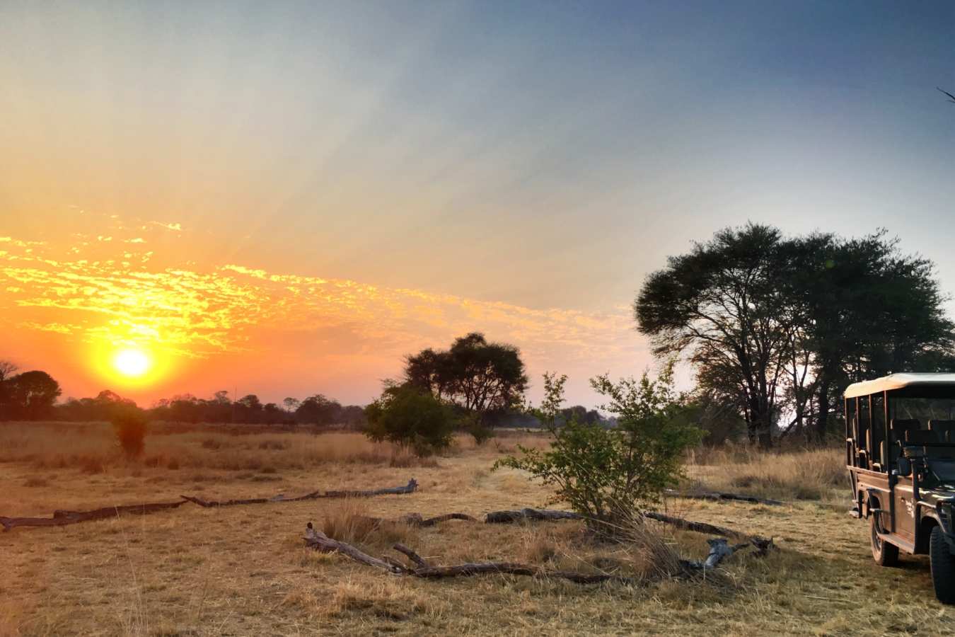 Sunset - Ntemwa Busanga Camp