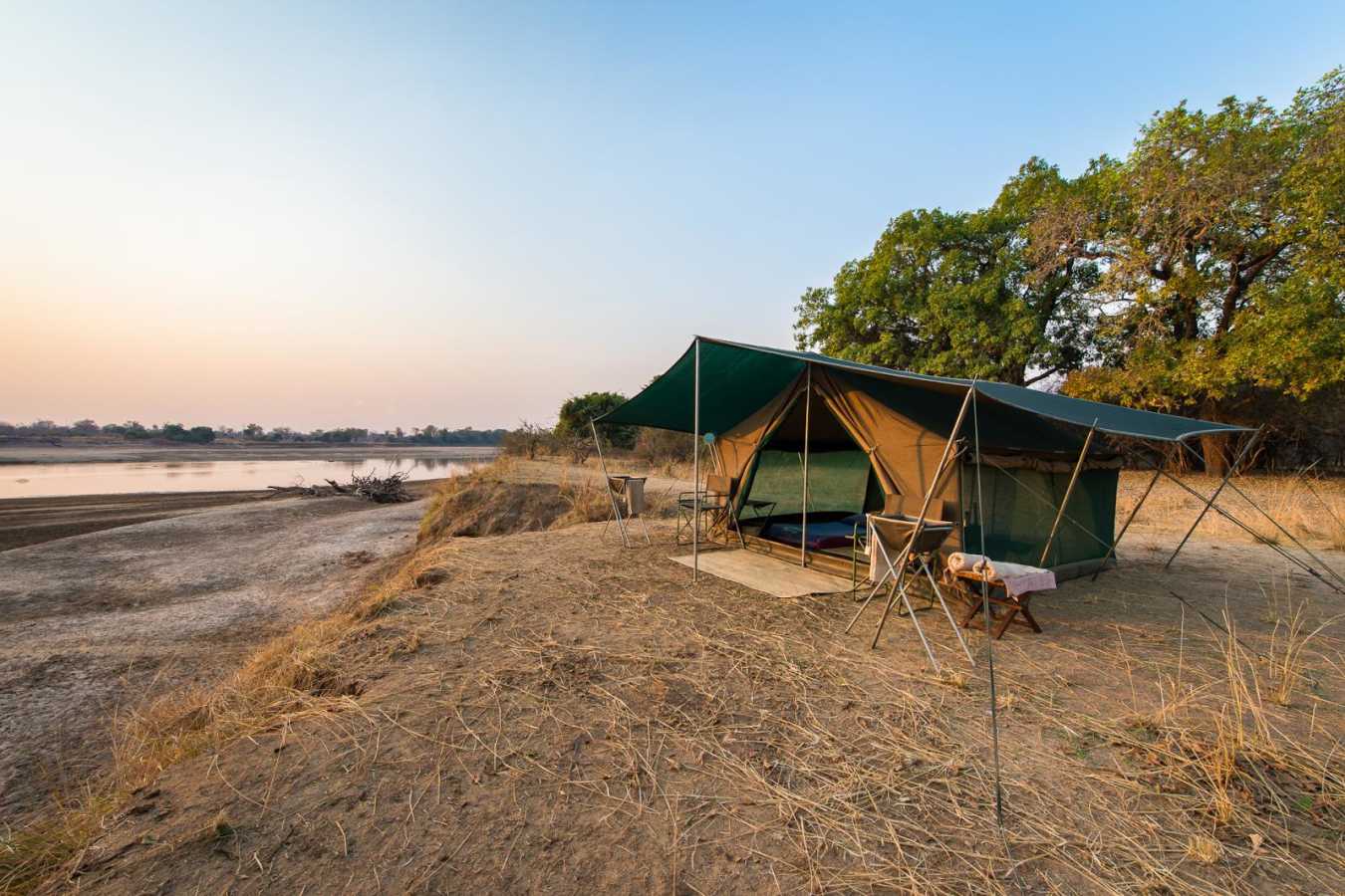 Tent - Robin Pope Luangwa Bush Camping