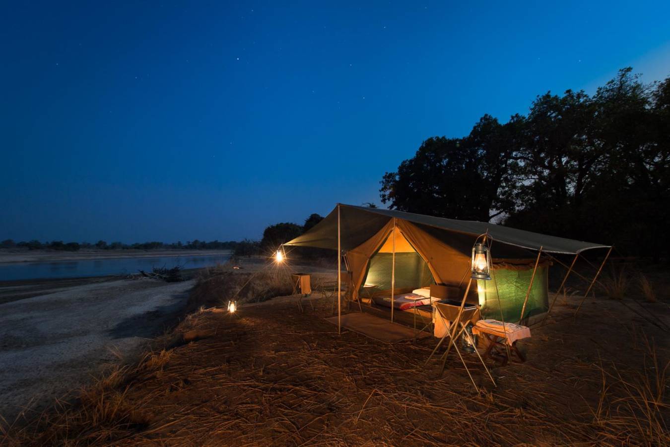 Tent - Robin Pope Luangwa Bush Camping