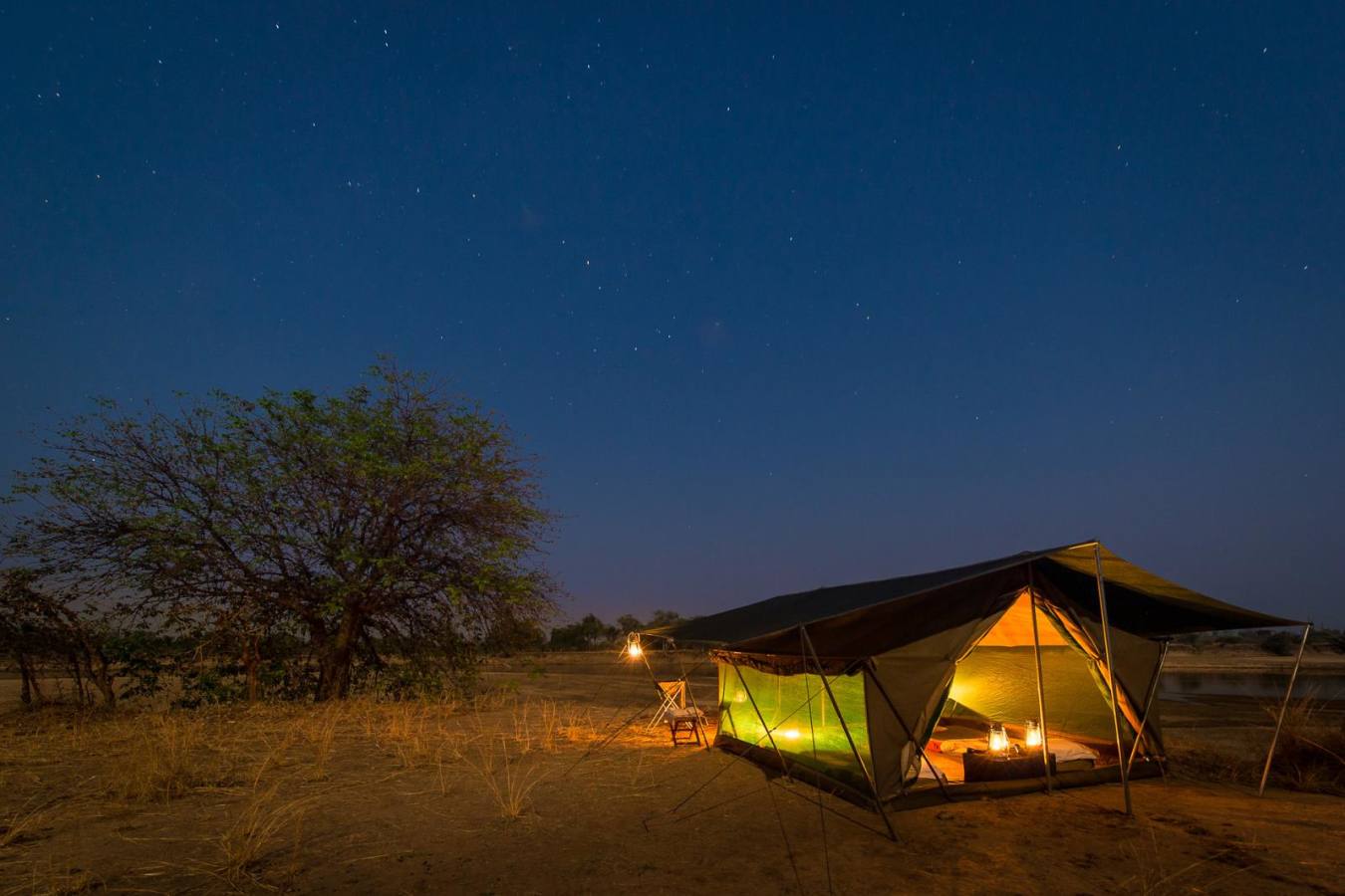 Tent - Robin Pope Luangwa Bush Camping