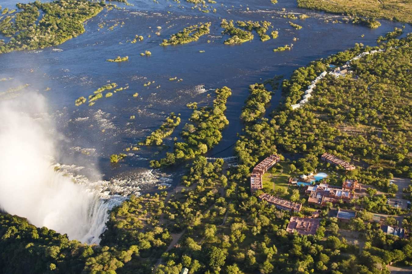 Aerial view of The Royal Livingstone