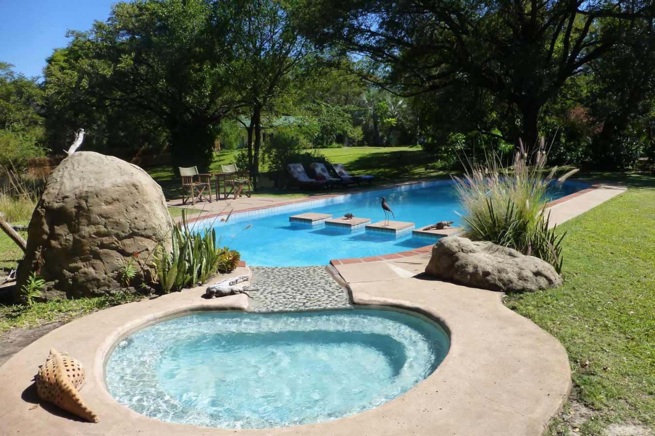Swimming pool  - Waterberry Zambezi Lodge
