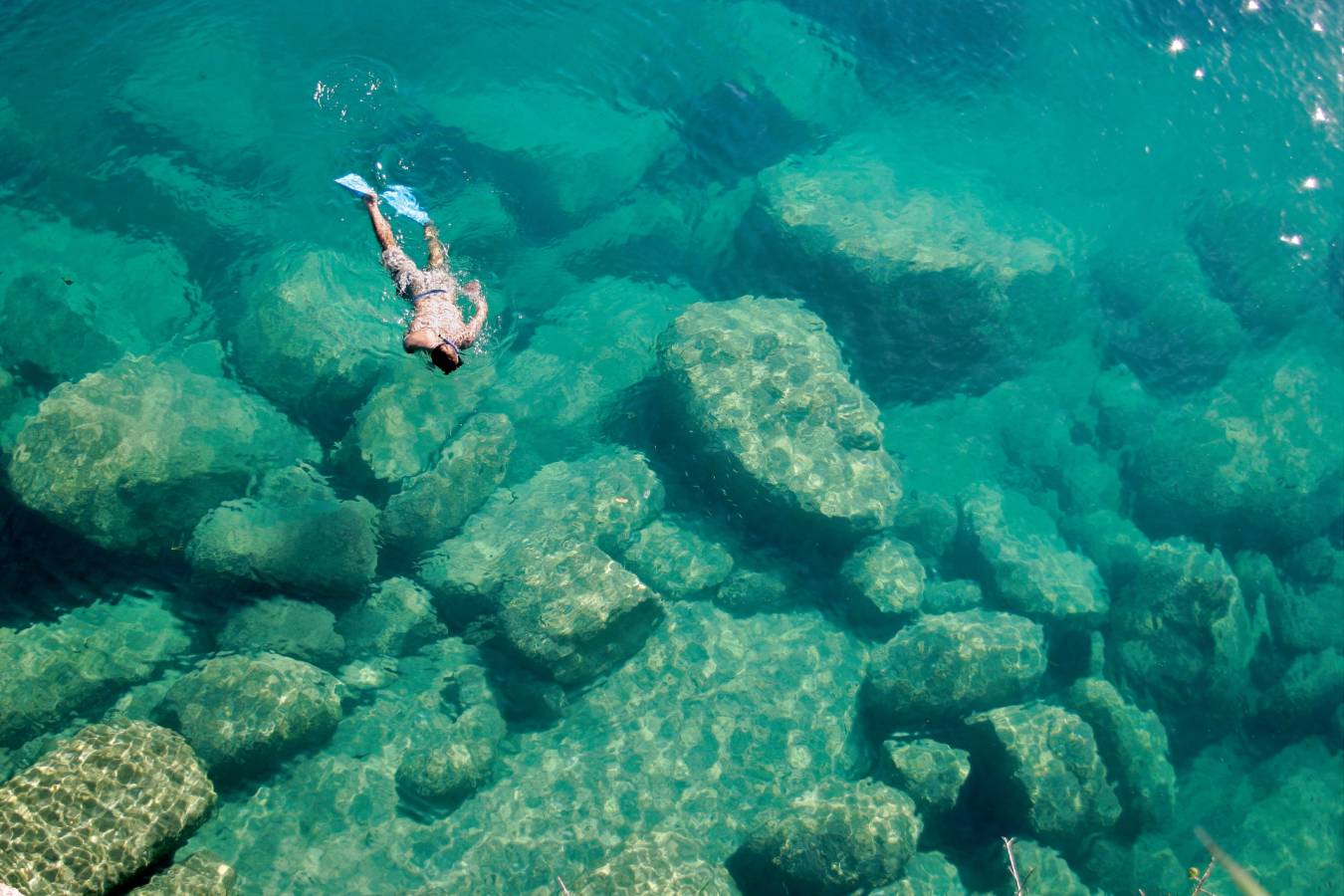Snorkelling in Lake Malawi - Classic Zambia and Malawi