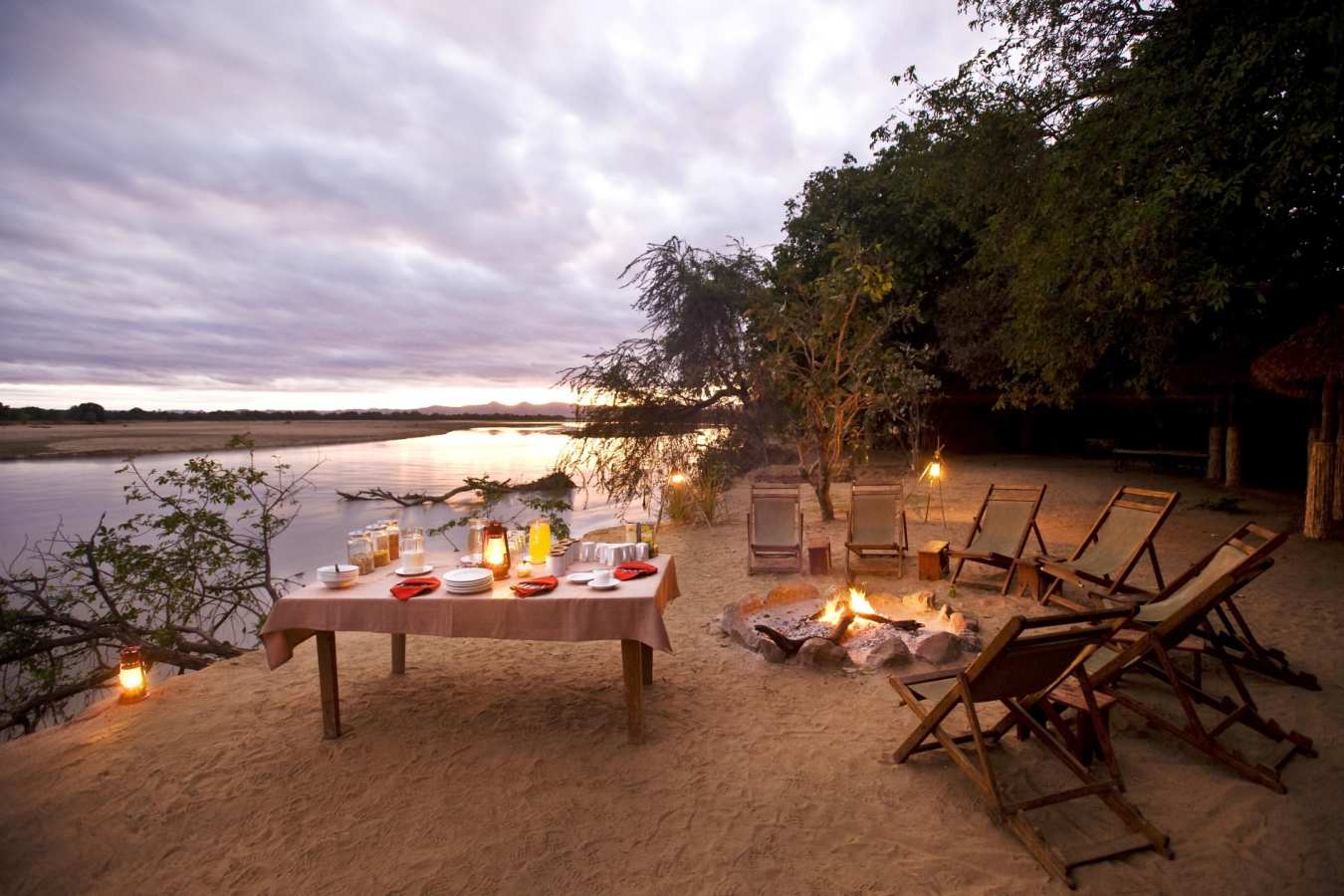 Luangwa bush breakfast