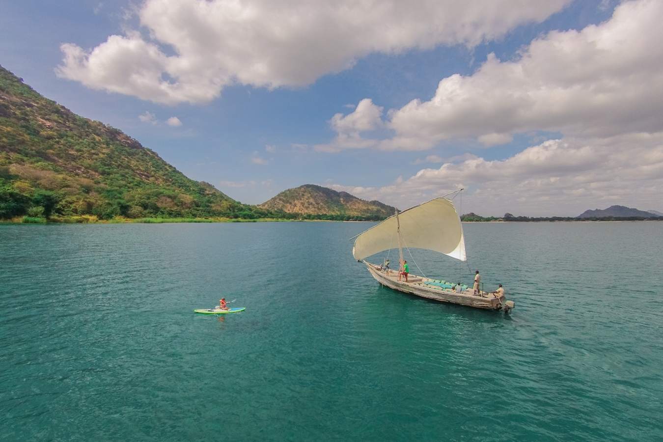 Kayaking on Lake Malawi - Zambia and Malawi Honeymoon