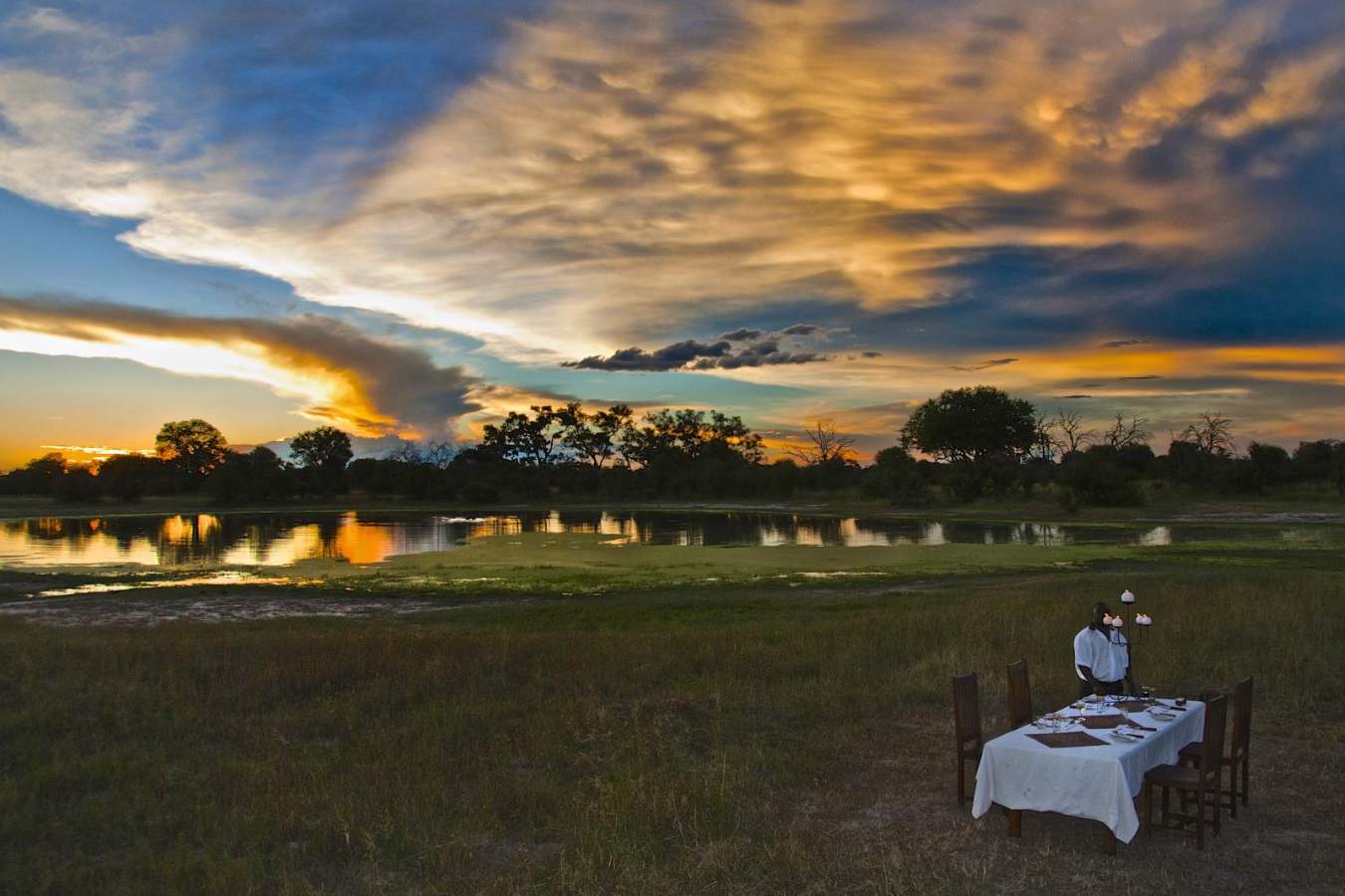 Bush Dinner  - Bomani Tented Lodge