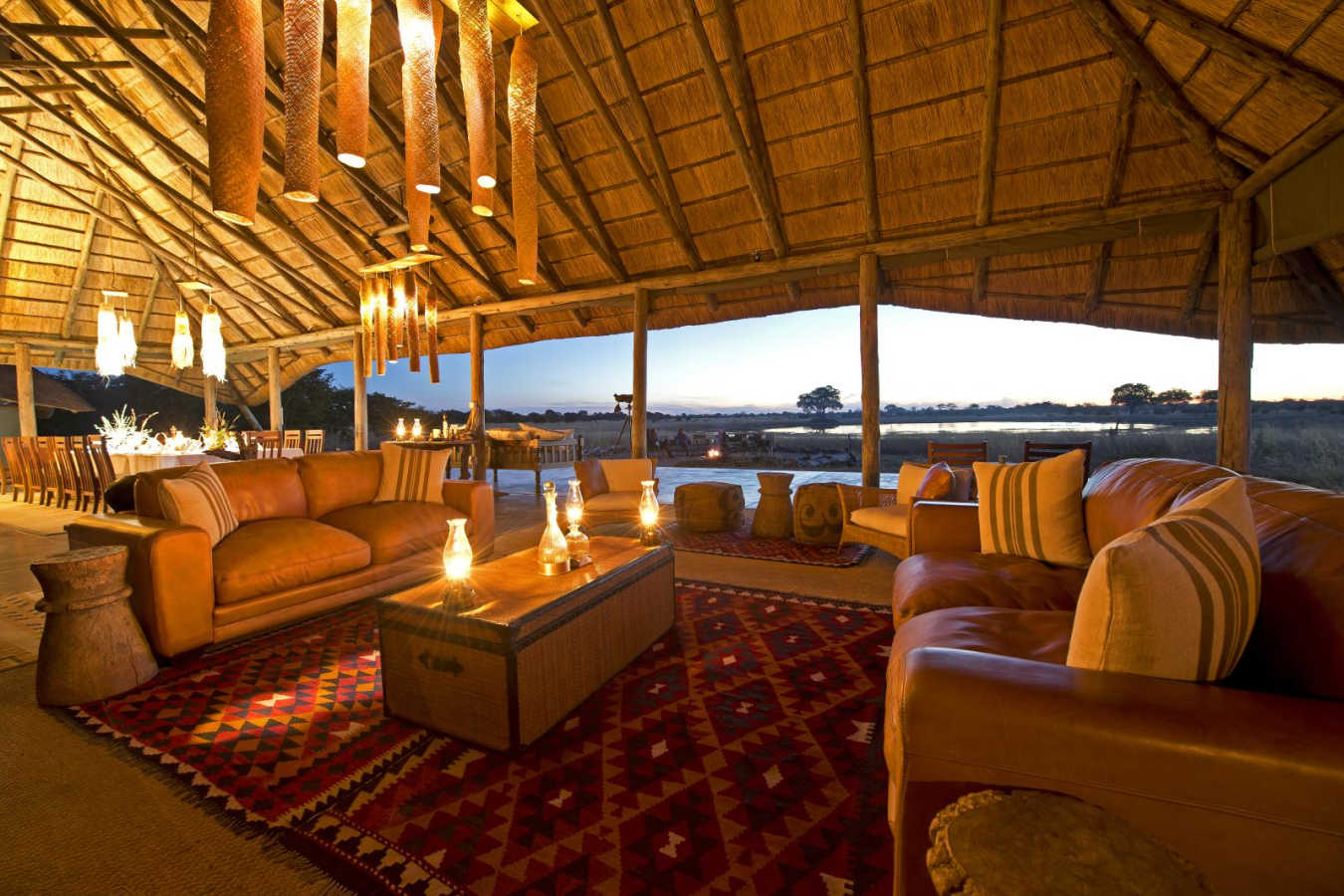 Main Lounge - Camp Hwange