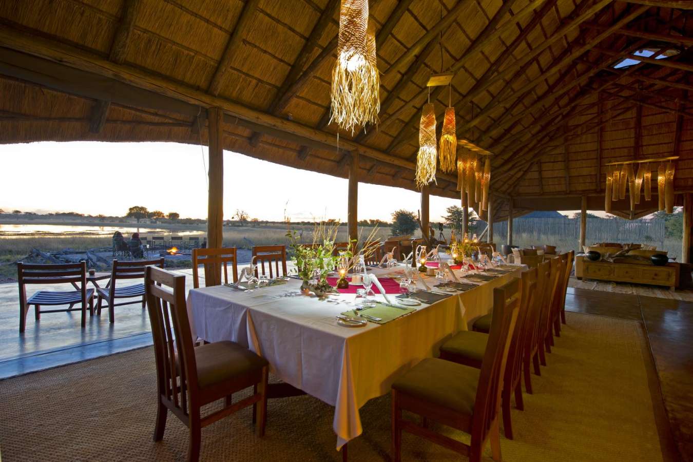 Dining Area - Camp Hwange