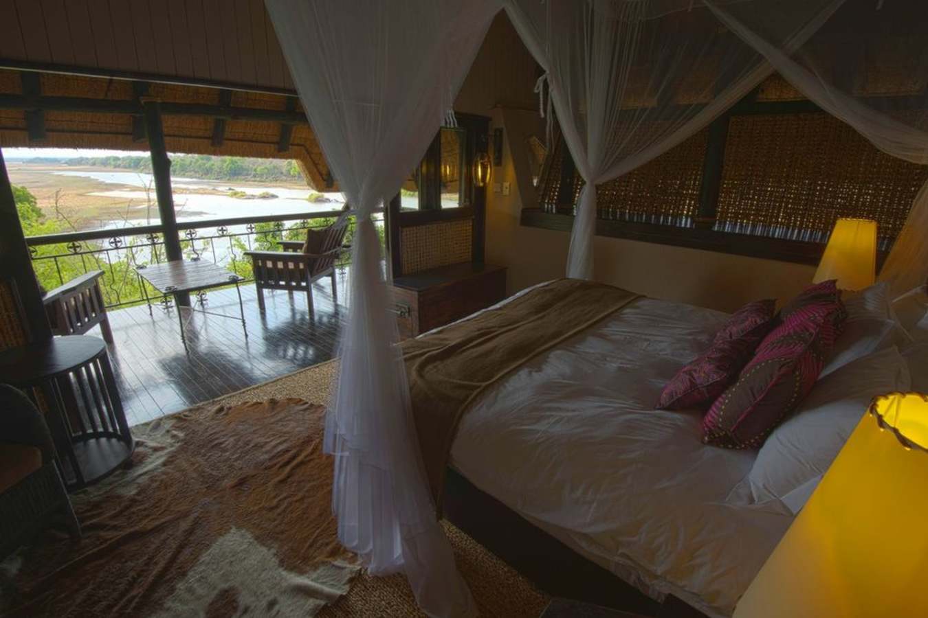Chalet interior - Chilo Gorge Safari Lodge