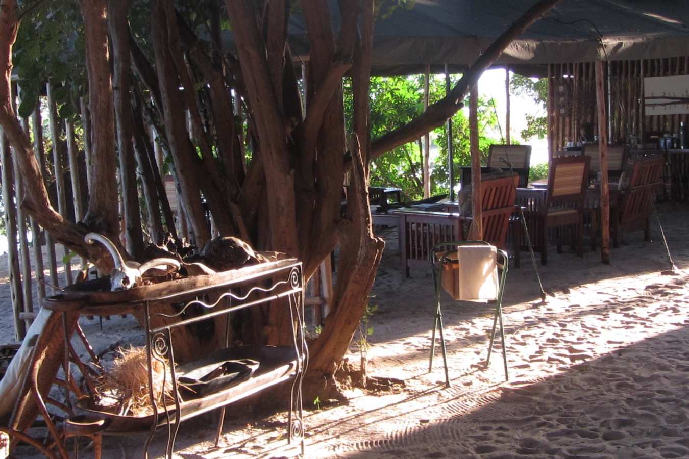 The main area - Goliath Safari Camp