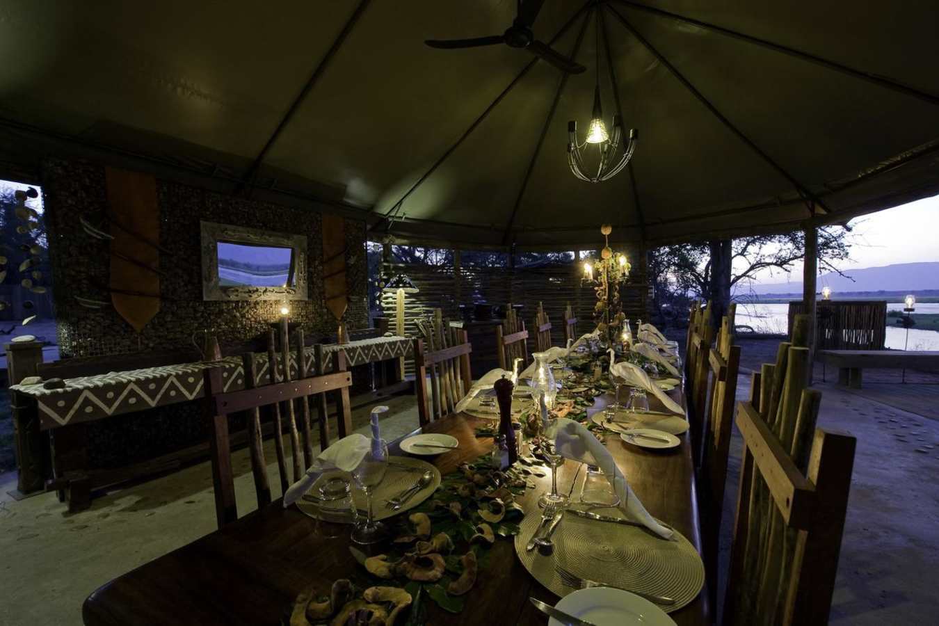 Dinner - Rukomechi Camp