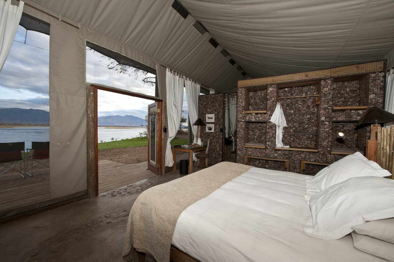 View from the tent - Rukomechi Camp