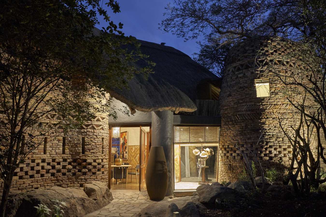 External view of lodge - Singita Pamushana