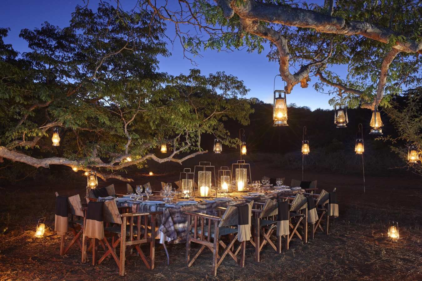Bush dinner - Singita Pamushana