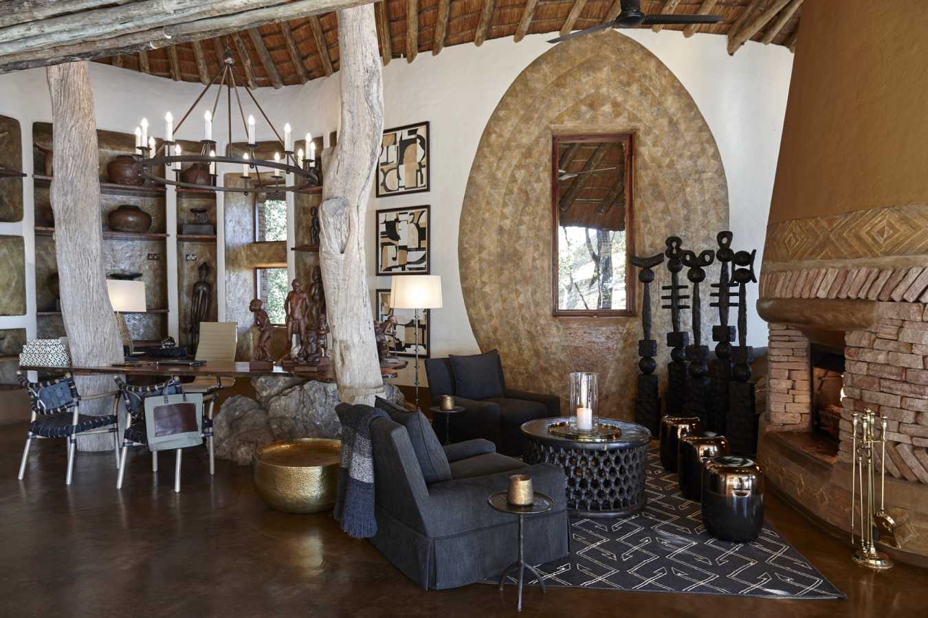 Main lodge interior - Singita Pamushana