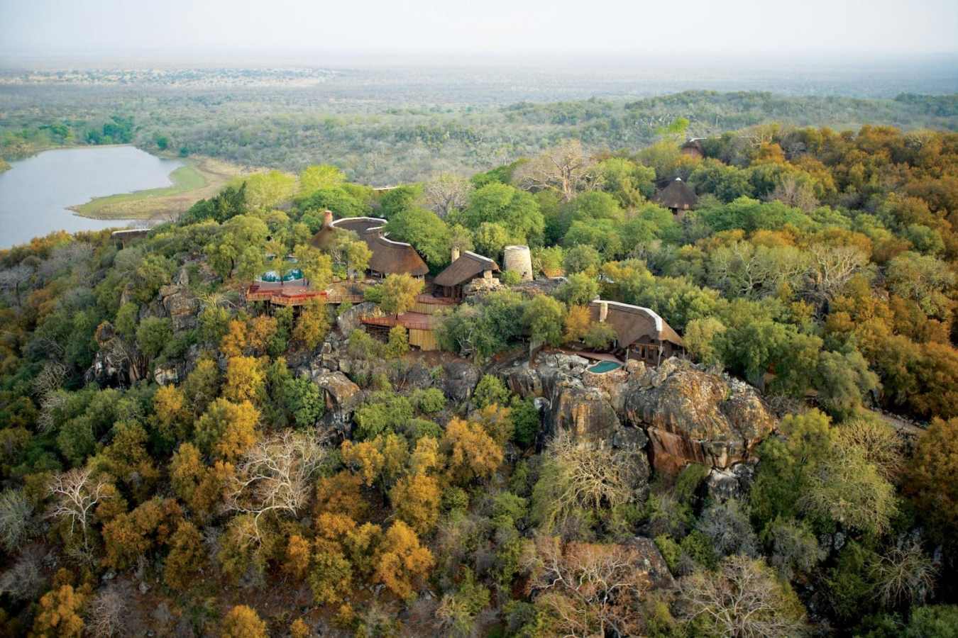 Singita Pamushana from the air - Family Holiday Off the Beaten Track in Zimbabwe