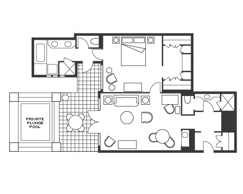 One Bedroom Suite with Plunge Pool - Four Seasons Resort Sharm El Sheikh