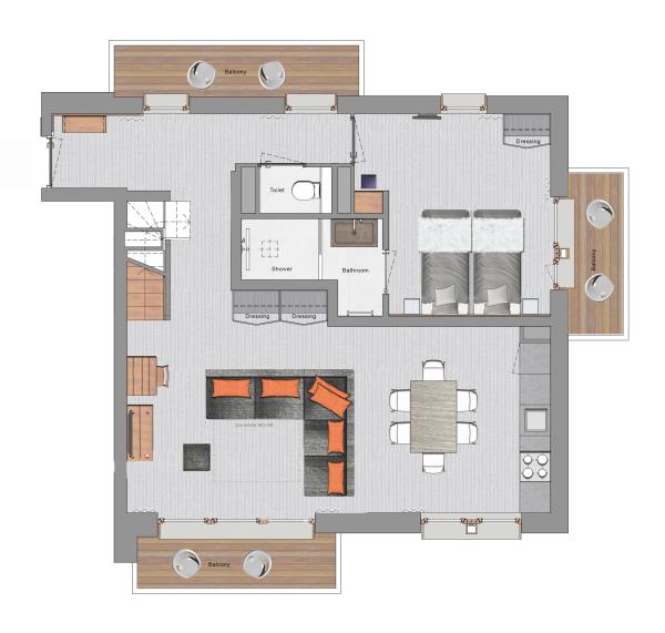 Cosy Home 2 Mandala, level 0 - Pashmina Le Refuge