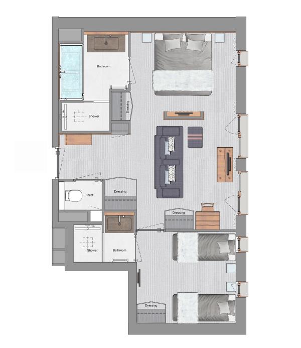 Family Suite - Pashmina Le Refuge