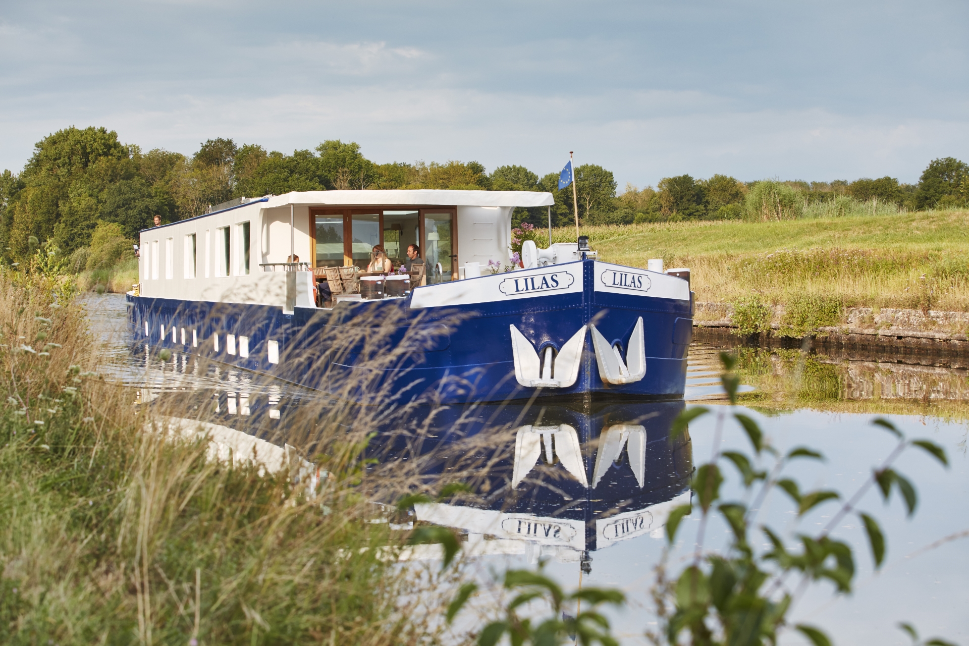 France by luxury barge