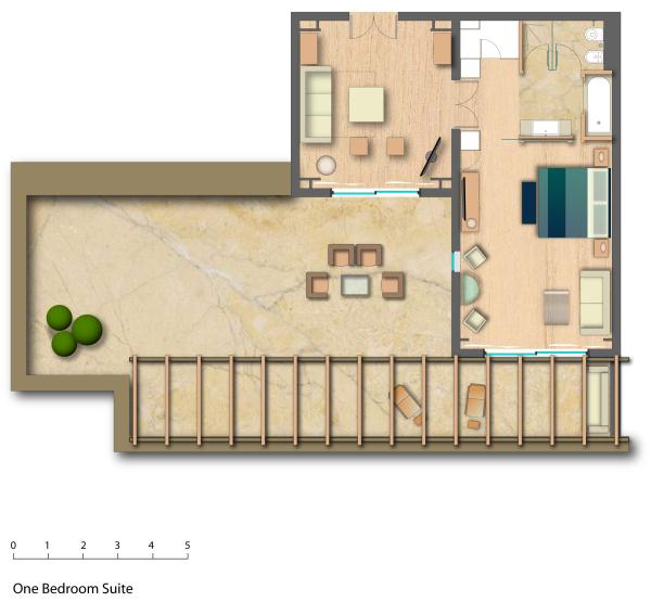 One bedroom suite - Daios Cove