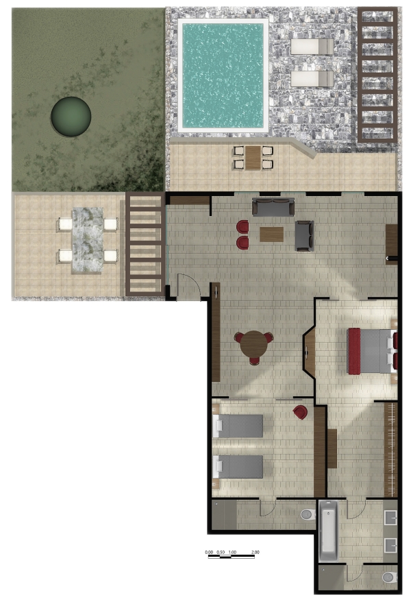 Grand Suite Garden & Pool - Eagles Palace 