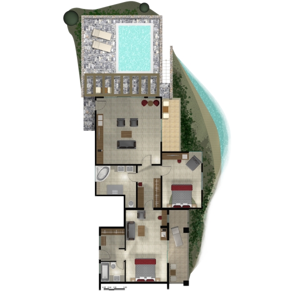 Presidential Bungalow Maria Callas - Eagles Palace 