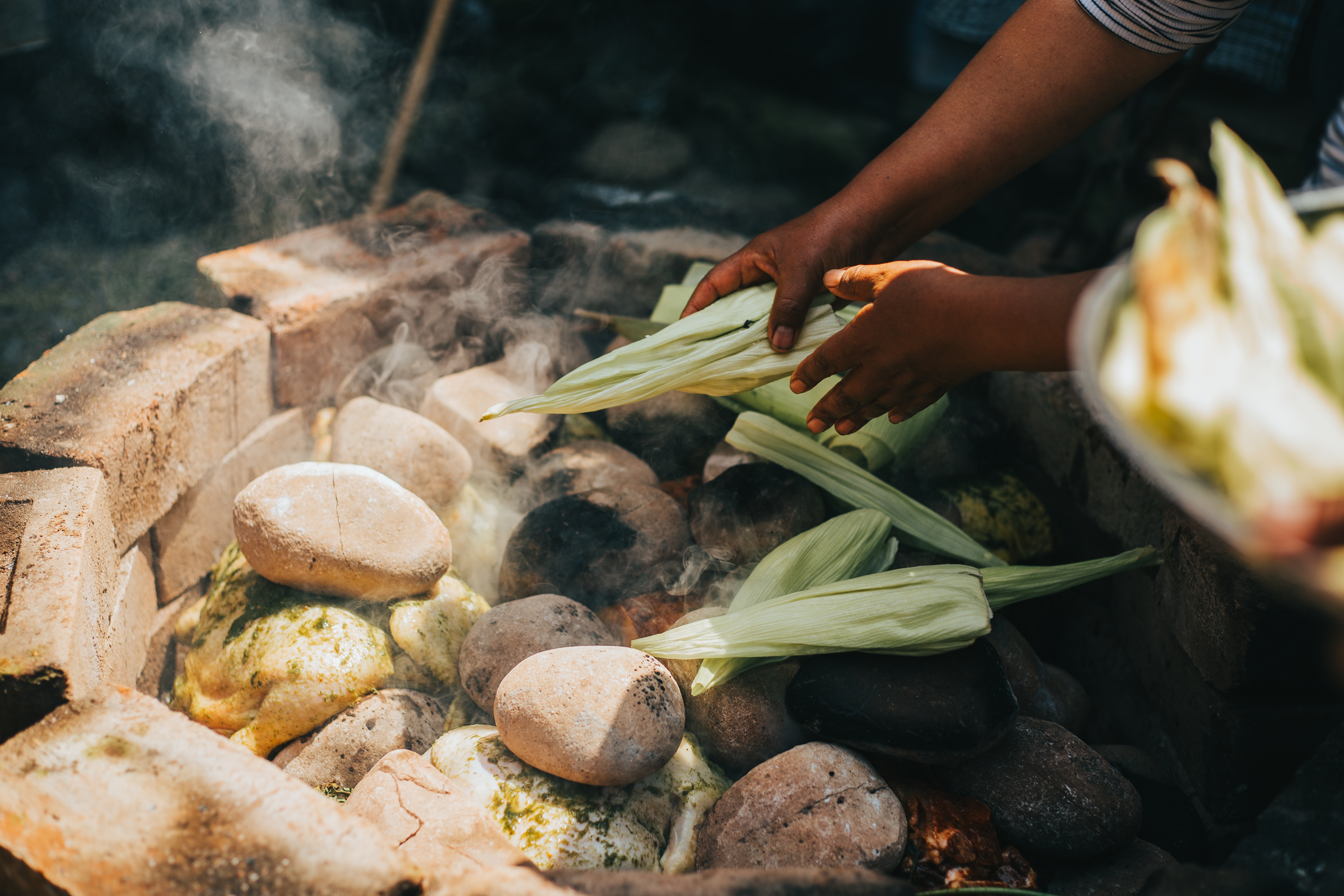 Bury a Feast Beneath the Earth at Piuray Lagoon