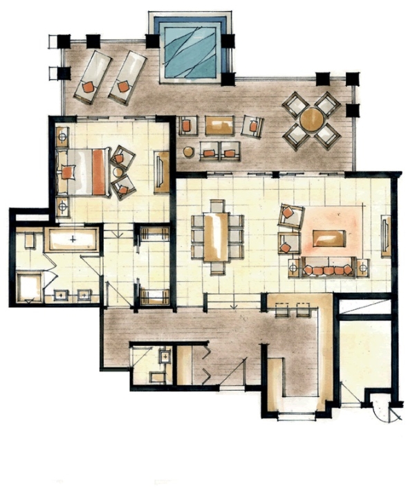 One Bedroom Prestige Suite