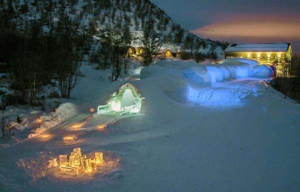 View of whole Snow Hotel