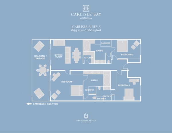 Carlisle Suite A floorplan  