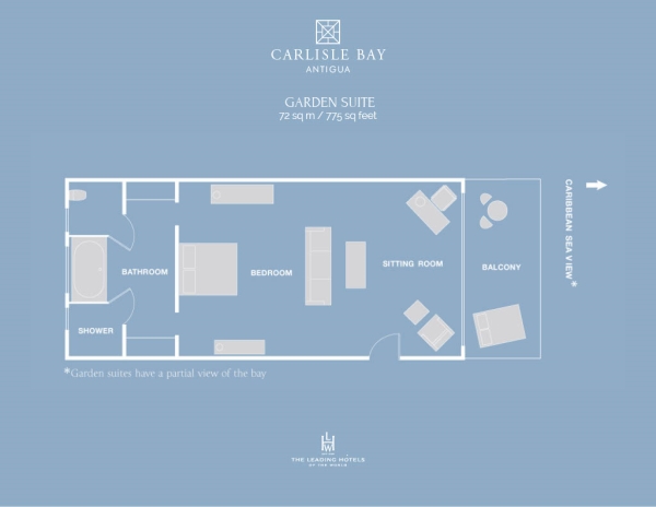 Garden Suite floorplan 