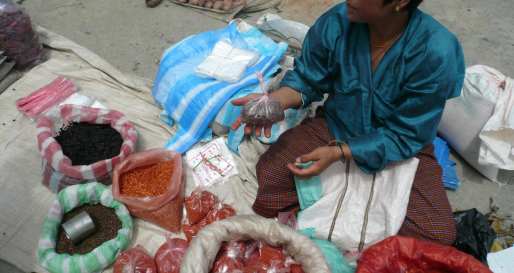 Bhutan Market - Paro Sunday Market