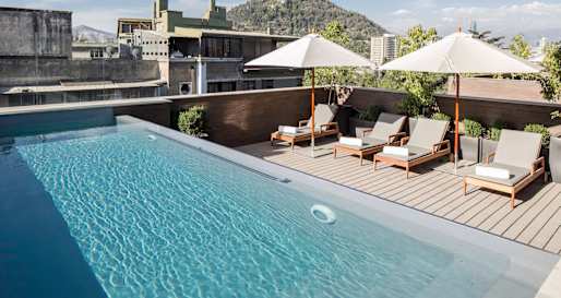 Rooftop pool 