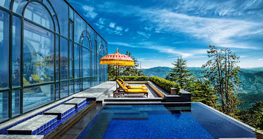 Pool - Wildflower Hall, Shimla in the Himalayas an Oberoi Resort