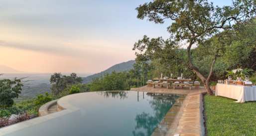 Bush Villa pool 