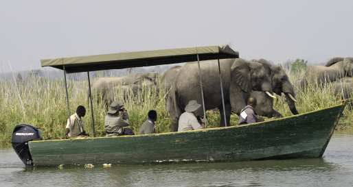Boating safari 