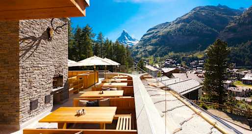 Terrace - Cervo Mountain Resort Summer